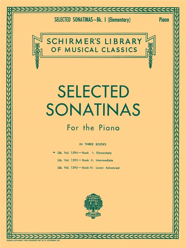 Selected Sonatinas - Book 1: Elementary